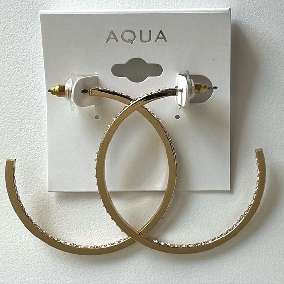 Earring Bundle 5 pair Hoop Stud Dangle Gold and Silvertone Earrings Jewelry NWT - Picture 4 of 7